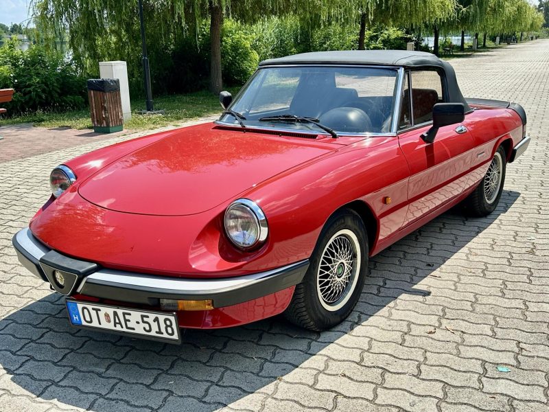 1987 Alfa Romeo Spider oldtimer autó – Car-Garage Kft. Ráckeve