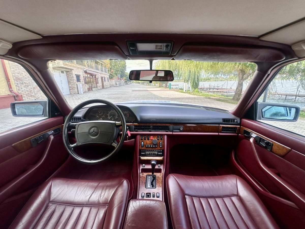 1985 Mercedes-Benz W 126 oldtimer autó – Car-Garage Kft. Ráckeve – 9. fotó