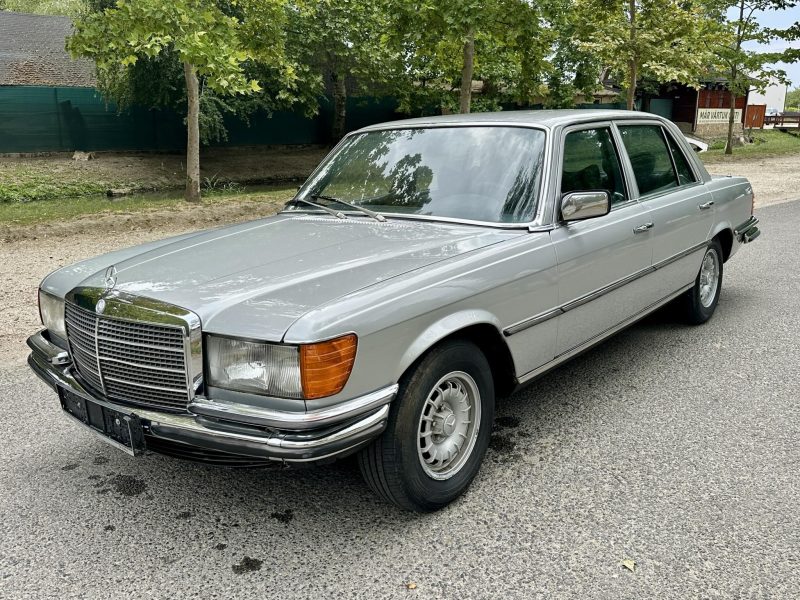 1975 Mercedes-Benz S 450 oldtimer autó – Car-Garage Kft. Ráckeve