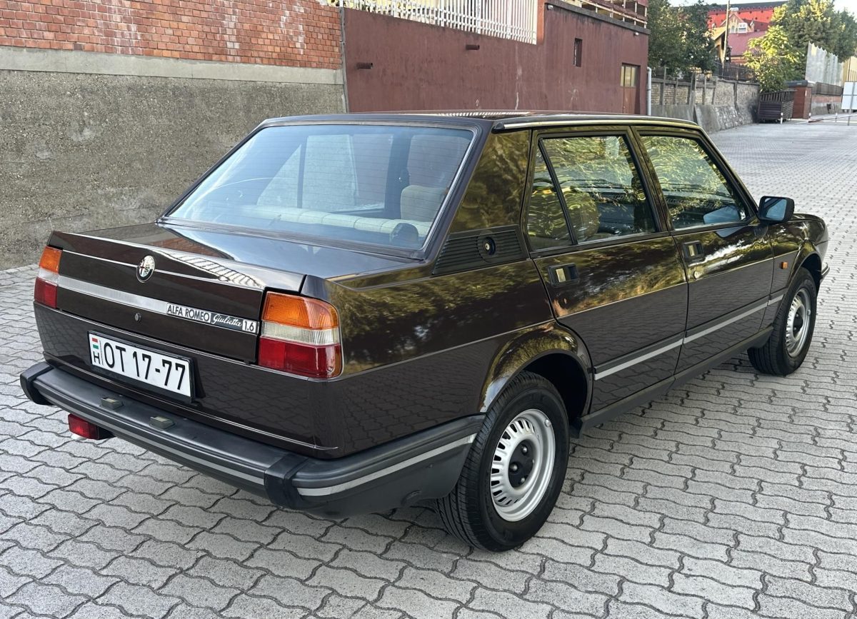 1981 Alfa Romeo Giulietta oldtimer autó – Car-Garage Kft. Ráckeve – 3. fotó